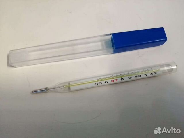 Термометр ртутный Градусник медицинский