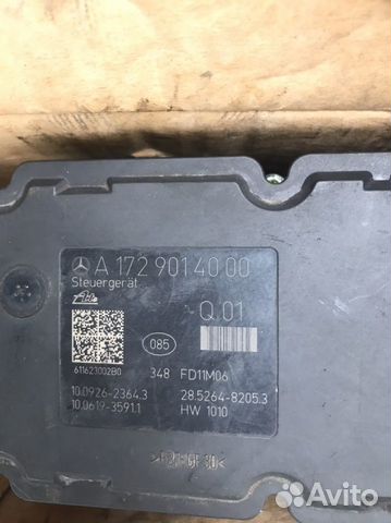 Блок abs Mercedes w204