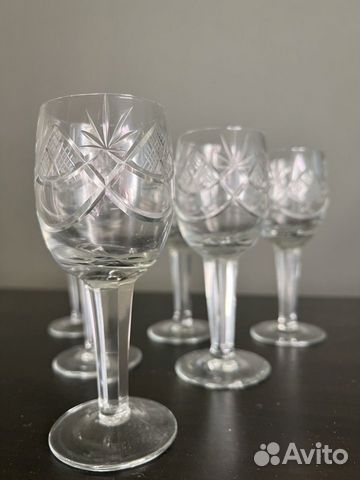 Рюмка фужер хрусталь СССР