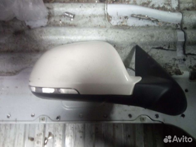 Правое зеркало Skoda Octavia a5 FL 6pin