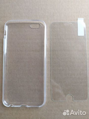 Iphone6 / Чехол + защитное стекло. Новые