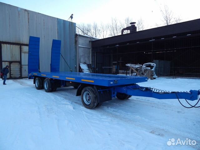 Прицеп трал (тяжеловоз) АЛСА 8817, 2024