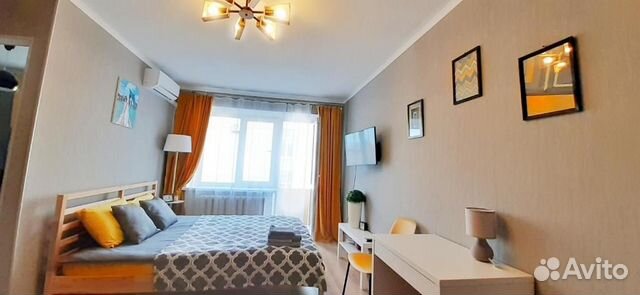 

1-к. квартира, 32 м², 2 кровати