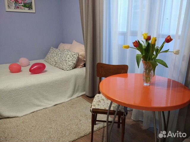 

Квартира-студия, 26 м², 2 кровати