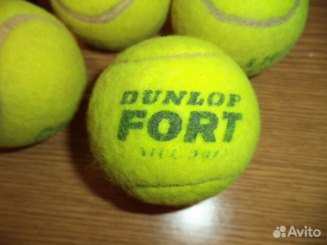 Комплект мячей Dunlop Fort для большого тениса, б Комплект мячей Dunlop Fort для большого тениса, б