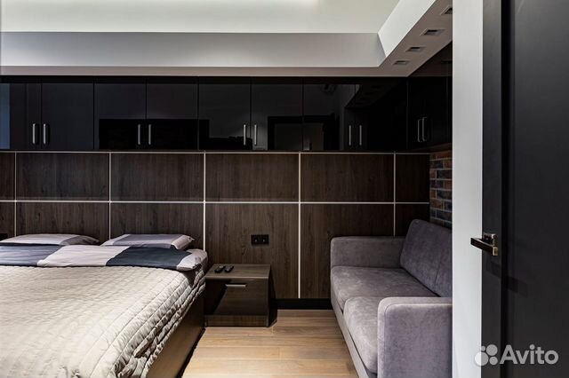 

Квартира-студия, 25 м², 2 кровати