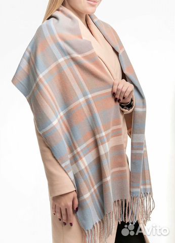 Кашемировый палантин