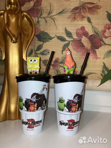 Стаканы Спанч Боб и Патрик