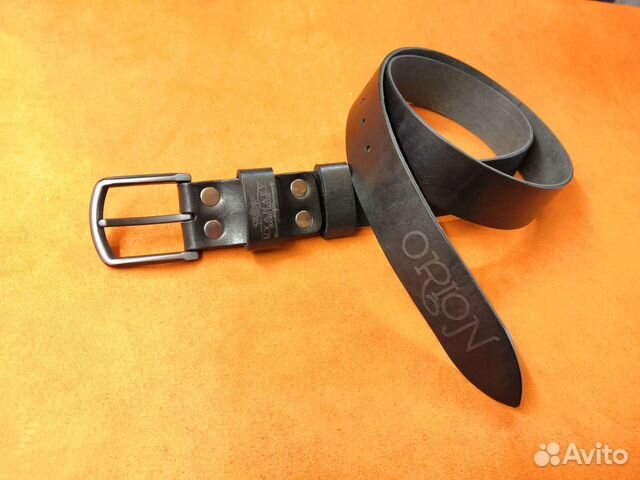 Ремень из натуральной кожи, ручная работа