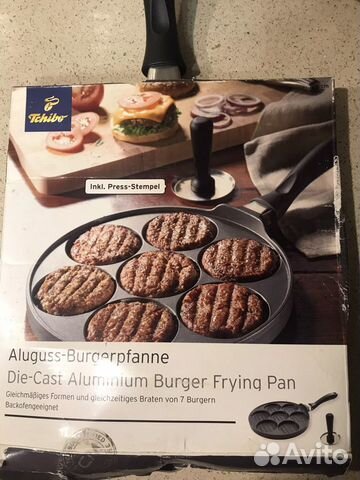 Сковорода для бургеров новая