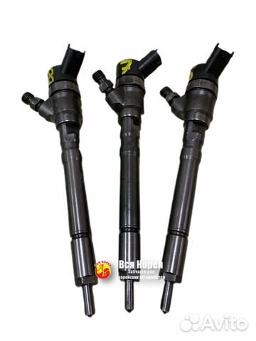 Форсунки топливные Hyundai Santa Fe Tucson D4EA