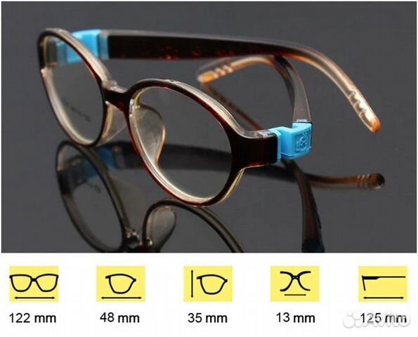 Продам очки детские 5-8 лет