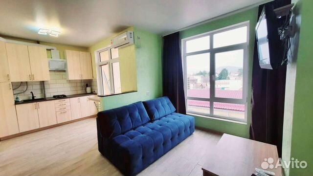 

Квартира-студия, 34 м², 2 кровати