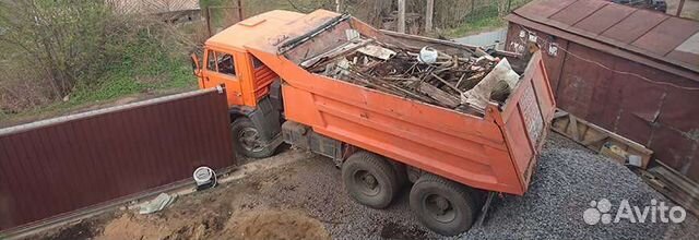 Щебень песок вывоз мусора, грунт чернозём