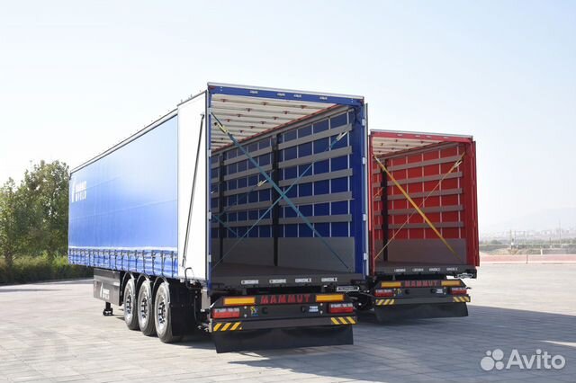 Полуприцеп шторный Mammut 93м3, 2023
