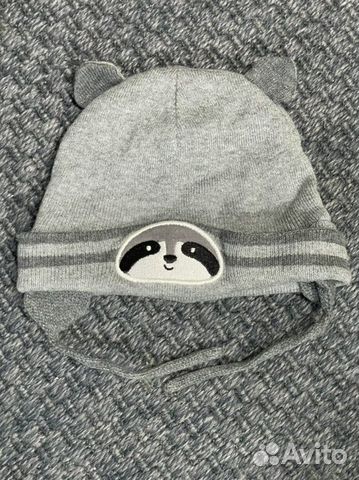 Шапка детская Zara (6-9 мес) 100 хлопок