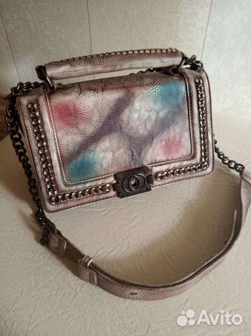 Сумка кожаная