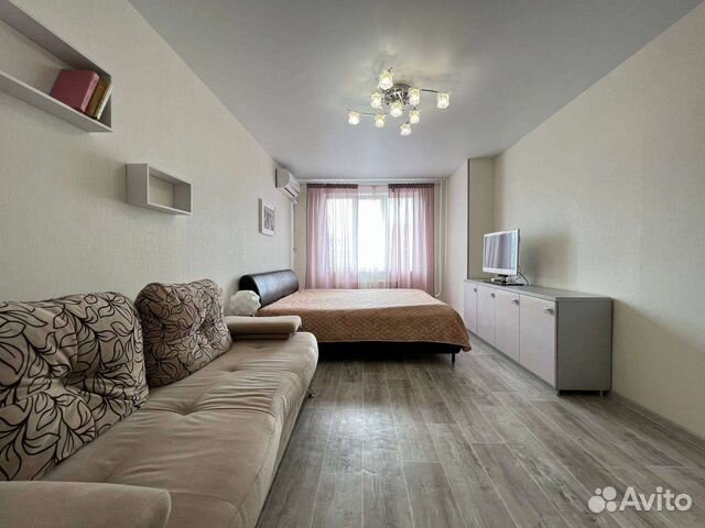 

1-к. квартира, 38 м², 2 кровати