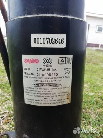 Компрессор кондиционера sanyo