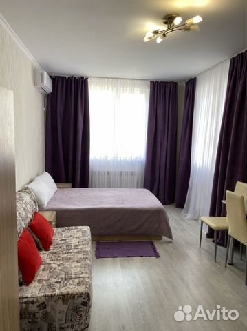 

Квартира-студия, 25 м², 2 кровати