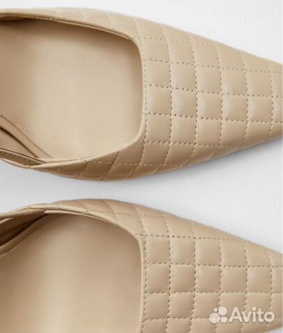 Кожаные мюли Zara/топ Massimo dutti