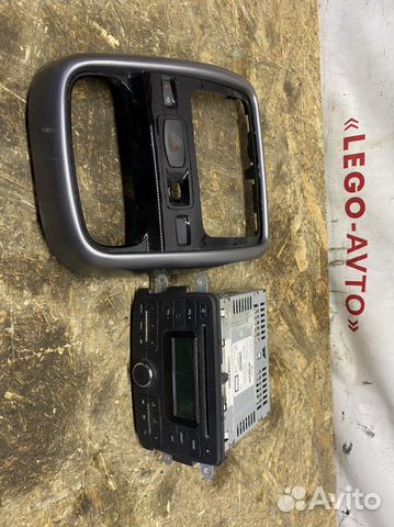 Renault Duster магнитола с рамкой