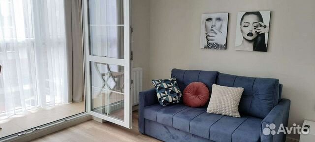 

1-к. квартира, 38 м², 2 кровати