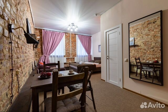 

Квартира-студия, 28 м², 2 кровати