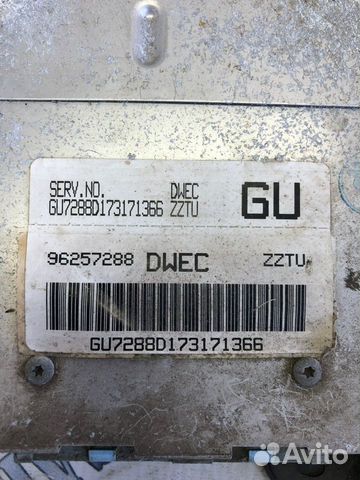 Dwec Блок управления daewoo lanos