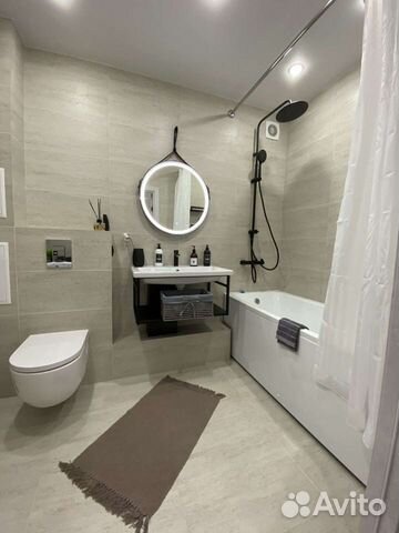 

Квартира-студия, 43 м², 2 кровати