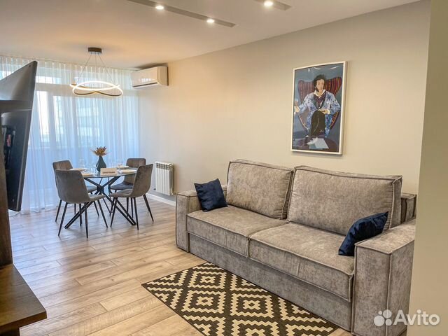 

1-к. квартира, 45 м², 2 кровати