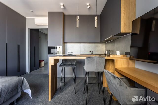 

Квартира-студия, 36 м², 1 кровать