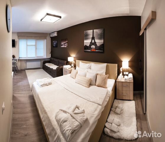 

Квартира-студия, 39 м², 1 кровать