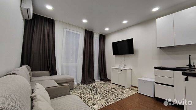 

Квартира-студия, 23 м², 2 кровати