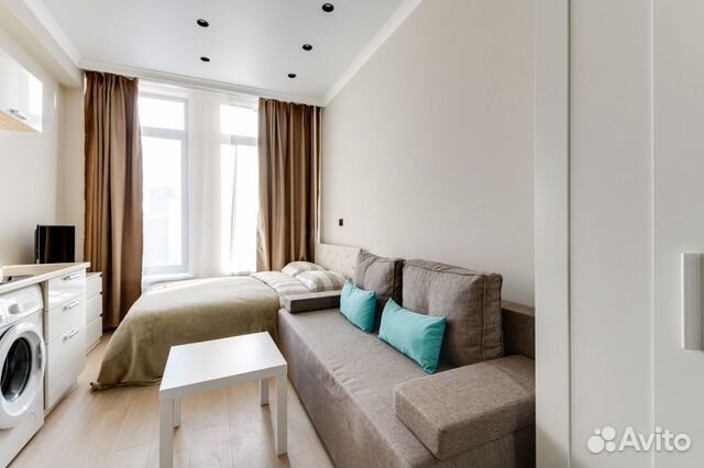 

Квартира-студия, 19 м², 2 кровати