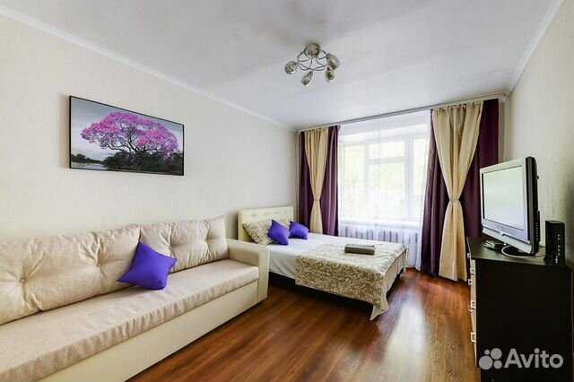 

1-к. квартира, 37 м², 2 кровати