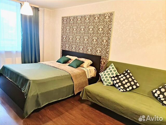 

1-к. квартира, 47 м², 3 кровати