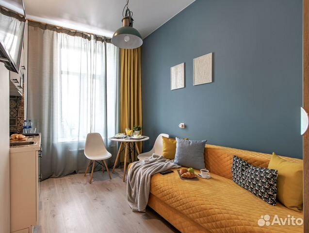 

Квартира-студия, 17 м², 1 кровать