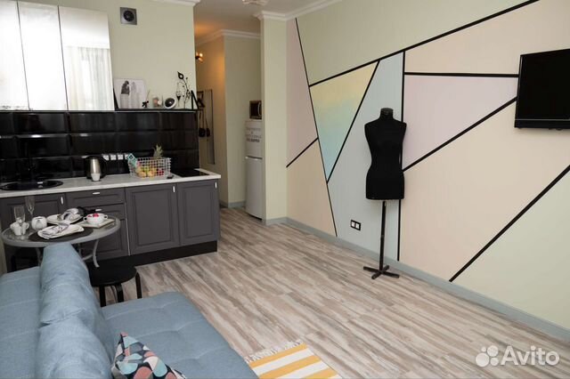 

Квартира-студия, 27 м², 1 кровать