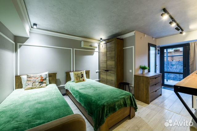 

Квартира-студия, 19 м², 2 кровати