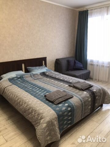 

1-к. квартира, 45 м², 2 кровати