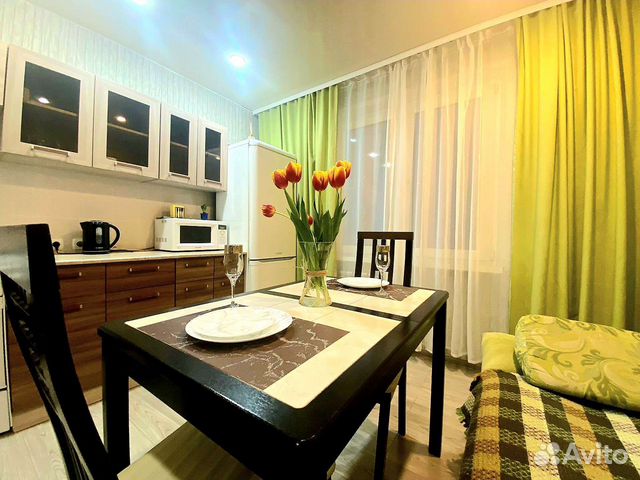 

1-к. квартира, 45 м², 2 кровати