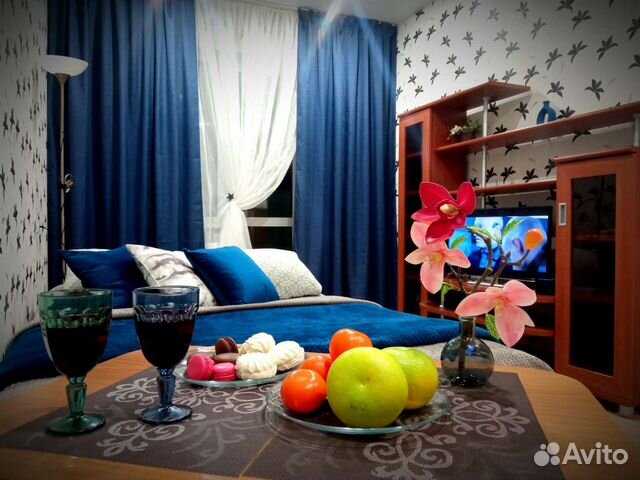 

1-к. квартира, 41 м², 2 кровати