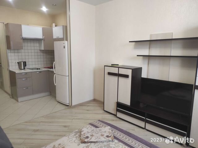 

Квартира-студия, 30 м², 1 кровать