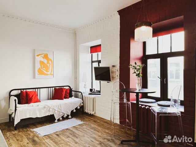 

Квартира-студия, 30 м², 2 кровати
