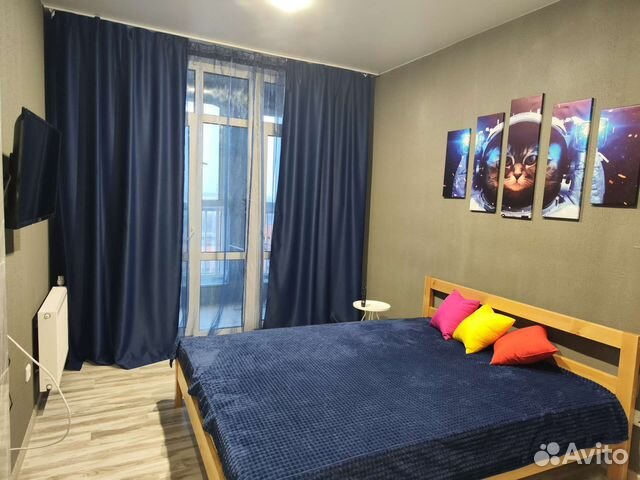 

1-к. квартира, 43 м², 3 кровати