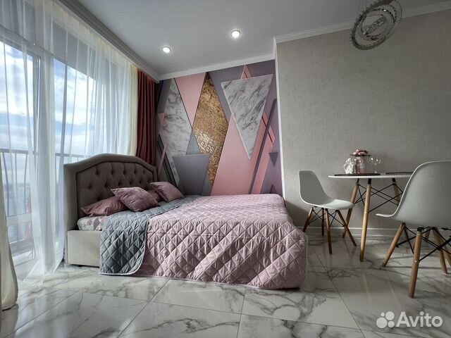 

Квартира-студия, 25 м², 2 кровати