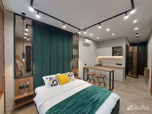 

Квартира-студия, 25 м², 1 кровать