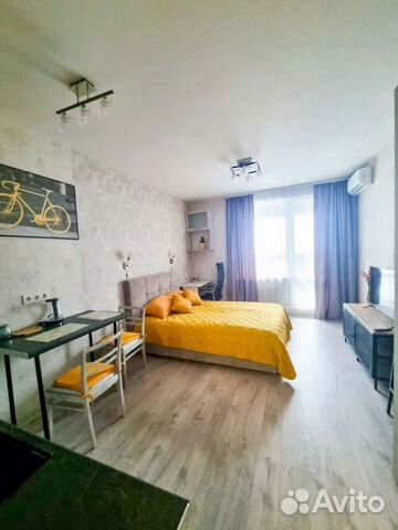 

Квартира-студия, 30 м², 2 кровати