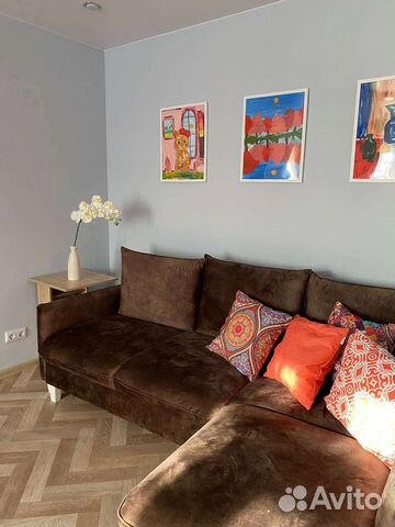 

2-к. квартира, 44 м², 2 кровати